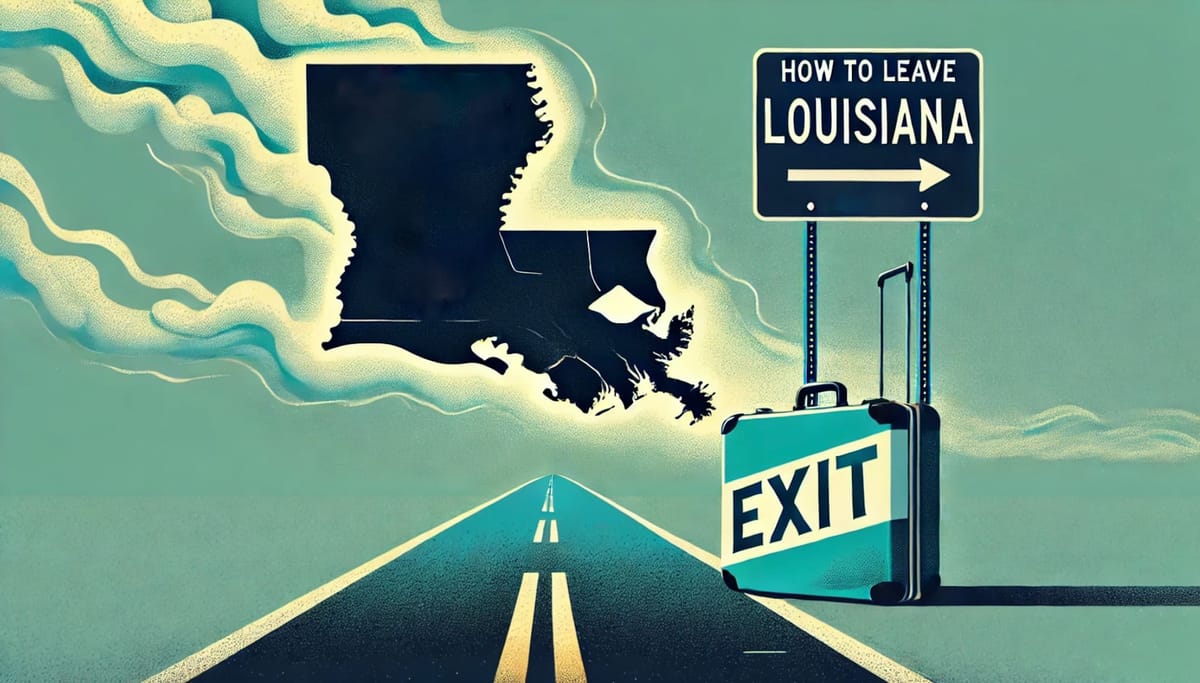 How to leave Louisiana residency?