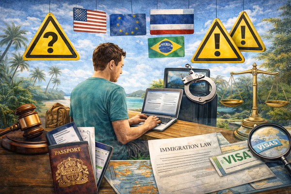 Is being a digital nomad legal? The honest answer